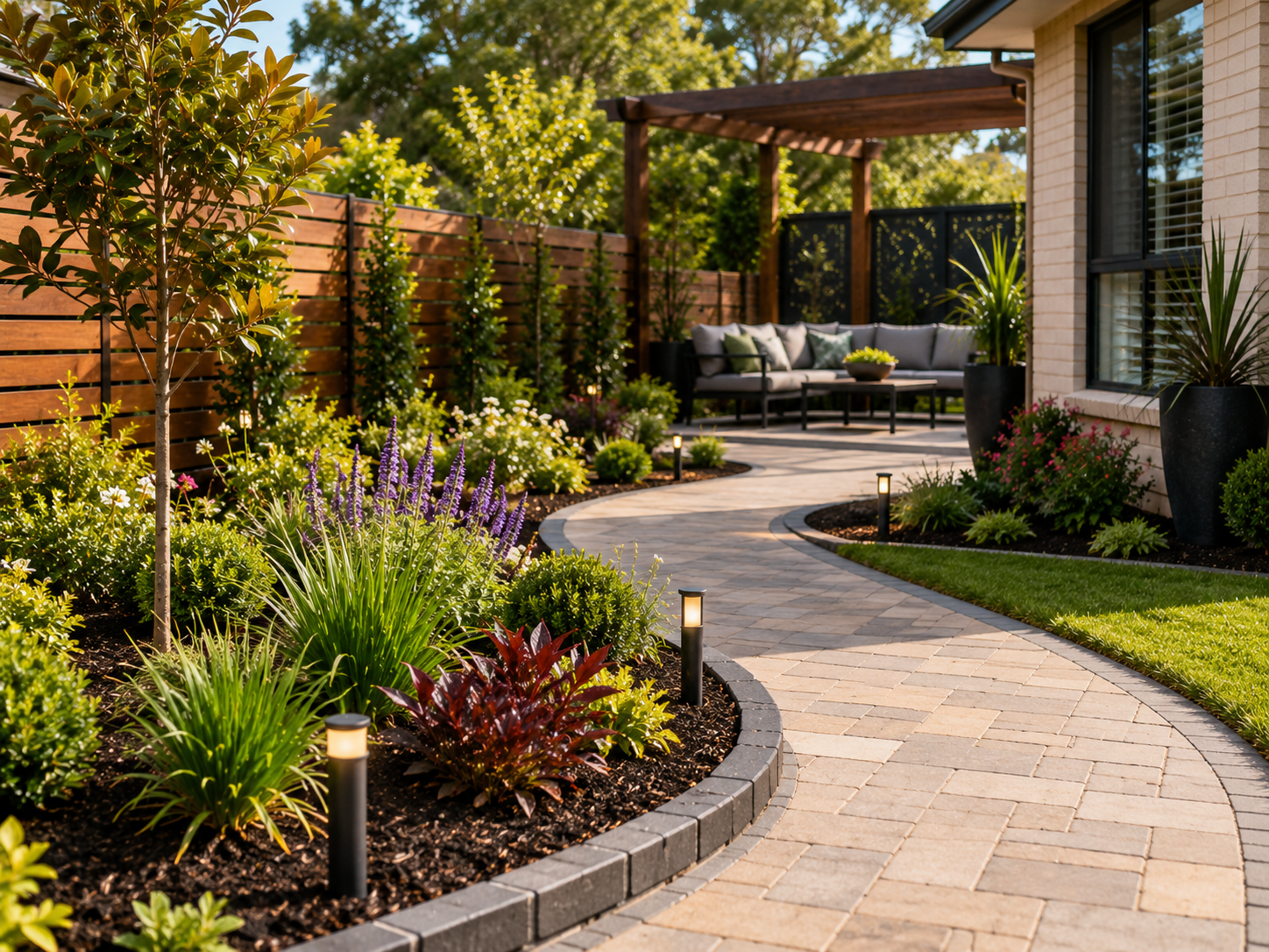 Landscaping and design work by Inzain Creations